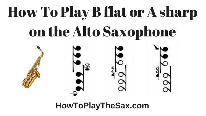 alto saxophone concert b flat major scale