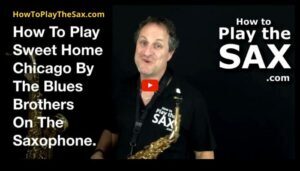 Sweet Home Chicago Saxophone