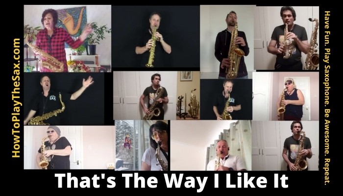 Fun That’s The Way I Like It Saxophone Group Video