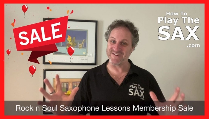Rock N Soul Saxophone Lessons Sale
