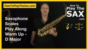 D Major Scale Alto Saxophone