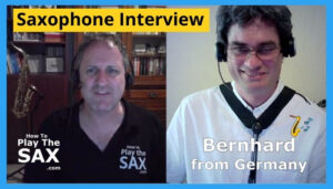 Saxophone Interview with Bernhard